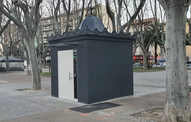 Sanitaire box in box kiosque Perpignan