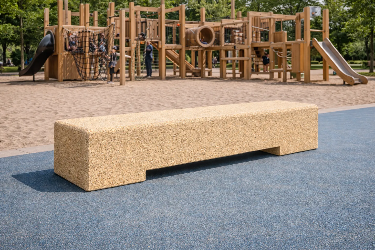 Protective concrete bollard