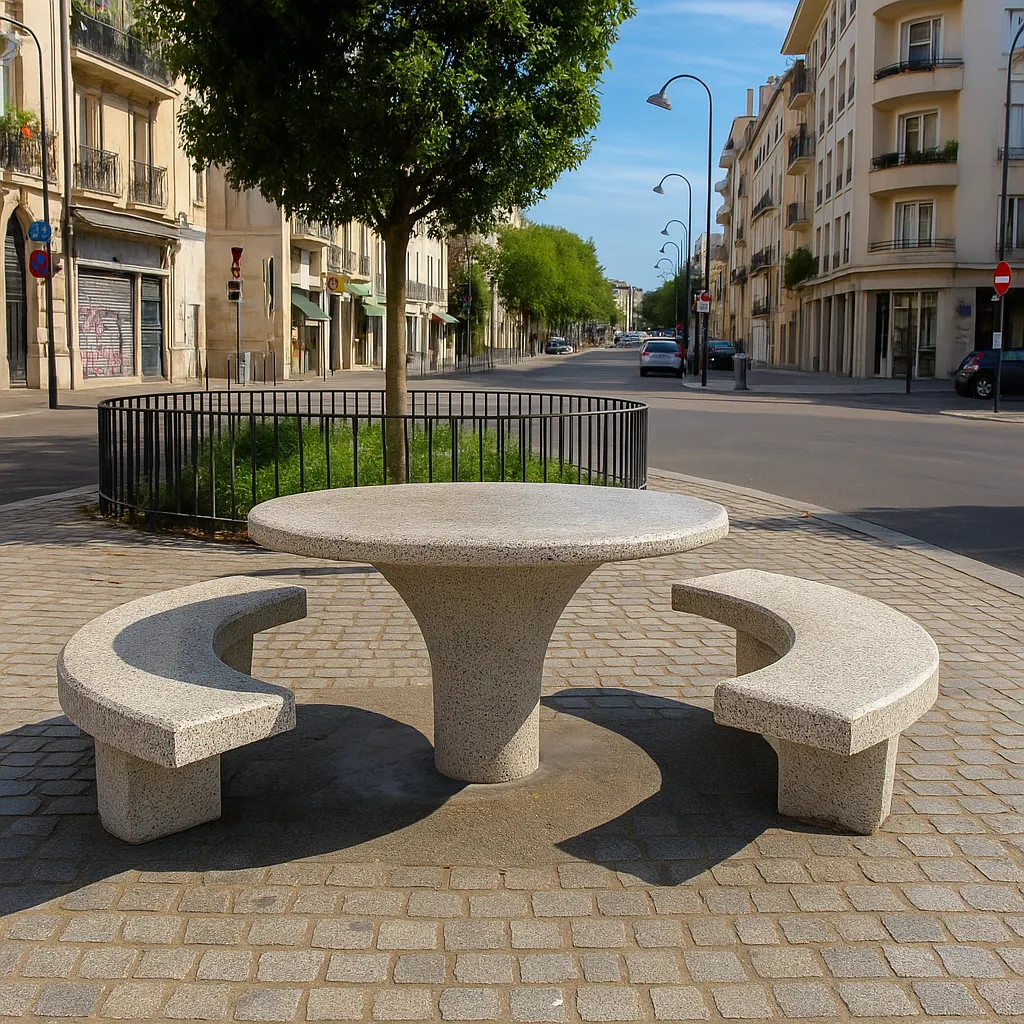 Modern picnic table