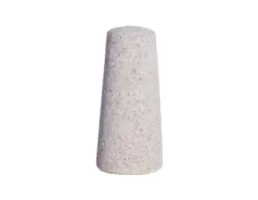 Conical concrete bollard