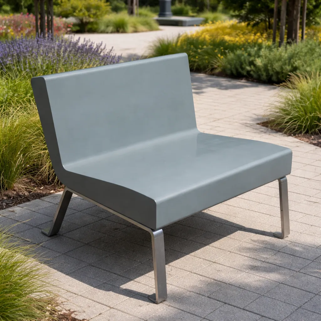 Loft concrete armchair