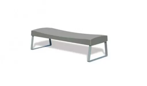 Loft-Betonbank in Grau