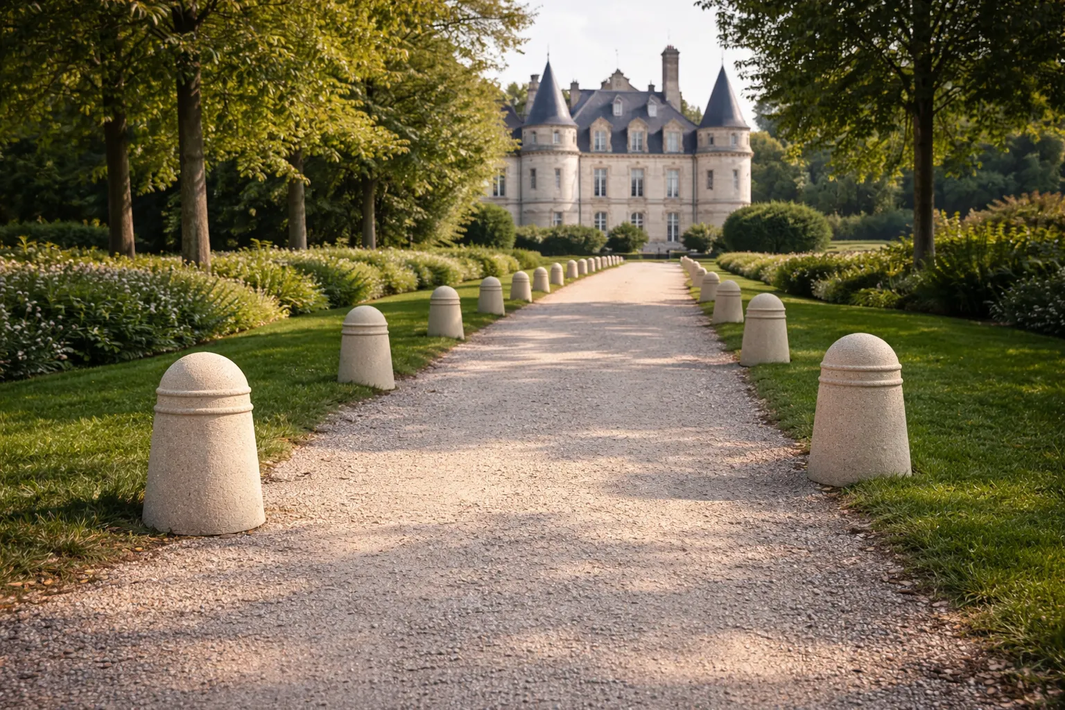 Heritage concrete bollard