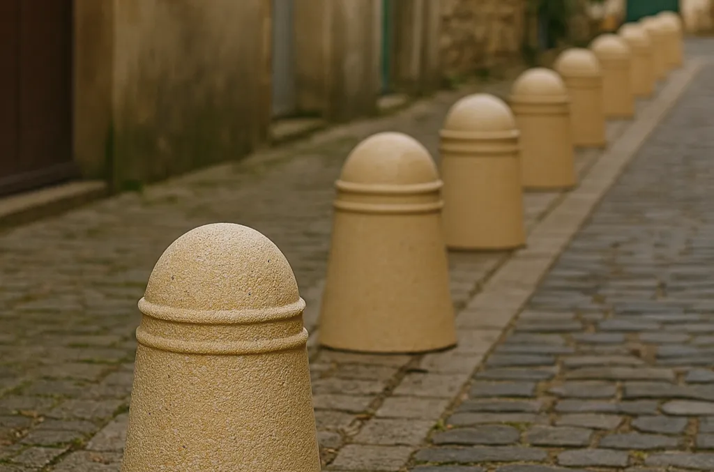 Heritage concrete bollard